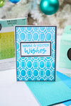 Sizzix 3D Textured Impressions Embossing Folder Cosmopolitan, Golden Rings by Stacey Park