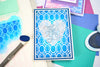 Sizzix A6 Stencil 1PK Cosmopolitan, Golden Rings #2 by Stacey Park