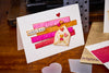 Sizzix 2D TF Embossing Folder w 8pk Thinlits Set Vault Side Order Love Notes by Tim Holtz