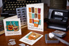 Sizzix 2-D Texture Fades Embossing Folder w/11PK Thinlits Set - Vault Side-Order Fresh Brewed by Tim Holtz