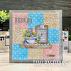 Sizzix Multi Level Textured Impressions Embossing Folder - Vault Diamonds by Tim Holtz