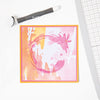 Sizzix Layered Stencils 4PK Painted