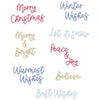 Sizzix Thinlits Die Set 14PK Variety Sentiments #2
