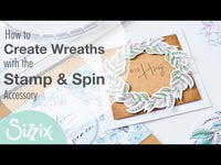 Sizzix Stamp & Spin Tool – Draaiend Stempelaccessoire Voor Perfecte Cirkelontwerpen En Sjablonen