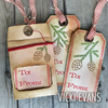 Sizzix Thinlits Die Set 13PK Pine Patterns by Tim Holtz