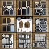 Sizzix Thinlits Dies Village Collection by Tim Holtz